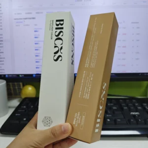 Custom Folding White Cardboard Cosmetic Gift Packaging Box
