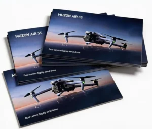 Custom Foldout Brochure Catalogue Pamphlet for Small Business, Paperboard Printing Leaflet