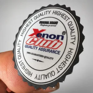 Custom Frosted Holographic Durable Oil-Proof Self-Adhesive Label Seal Stickers