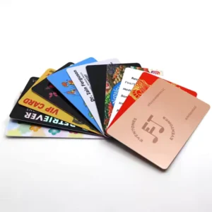 Custom Frosted PVC Plastic Business Cards