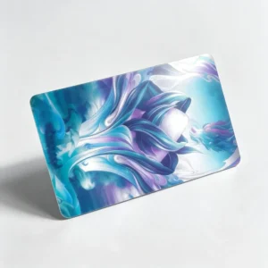 Custom Full Color Art Printed Chinese Style Illustration PVC RFID Business Card Classic 1K Chip Waterproof