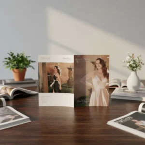Custom Full Color Booklet Brochure Catalog Magazine Printing Factory