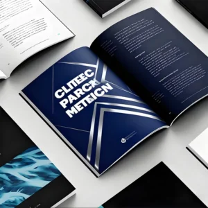 Custom Full Color Booklet Catalogue Leaflet Product Instructions Brochure Magazine Book Manual Printing