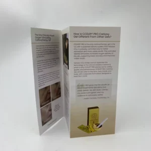 Custom Full Color Booklet Flyer Printing with Glossy Finish and Custom Size