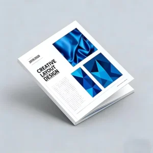 Custom Full Color Business Catalog and Glossy Brochure Printing