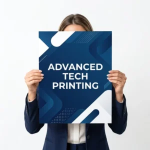 Custom Full Color CMYK Art Paper Offset Printed Geometric Design Brochure for Business Office Advertising