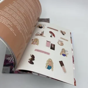 Custom Full-Color Catalog Magazine Book Glossy Brochure Printing