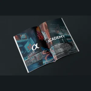 Custom Full-Color Catalog Magazine Brochure Printing with Glossy Finish