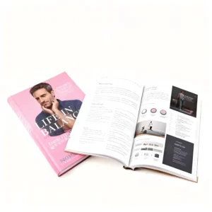 Custom Full Color Catalog Magazine and Brochure Printing Hardcover Binding
