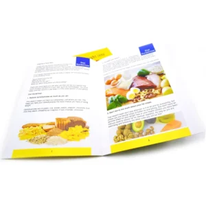 Custom Full Color Catalogue Flyer Leaflet Brochure and Magazine Printing Coated Paper Perfect Binding Film Lamination