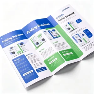 Custom Full-Color Coated Paper Business Catalog Brochure for Import Trading