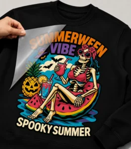 Custom Full-Color DTF Heat Transfer Printing Film for T-Shirts Hoodies and Sweatshirts