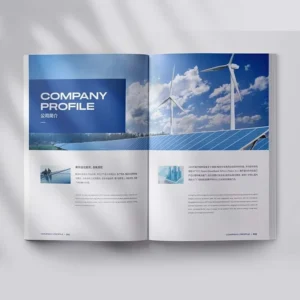 Custom Full-Color Glossy Catalog Magazine Brochure Printing