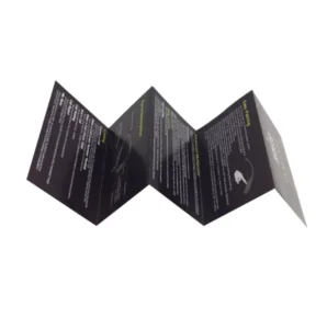 Custom Full-Color Glossy Flyer Leaflet Printing Service for Business Retail Events and Promotional Campaigns
