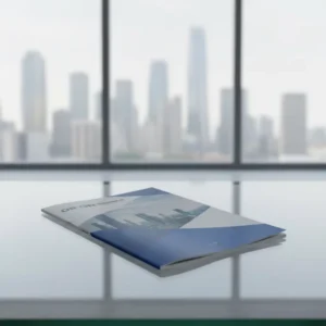 Custom Full-Color Offset Booklet Printing for Catalogs, Manuals, Brochures, Books and Flyers with Film Lamination