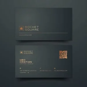 Custom Full-Color Printed PVC Business Cards