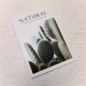 Custom Full Color Saddle Stitch Softcover Book, Coated Art Paper, Offset Printing, Film Lamination, Booklet Brochure Magazine