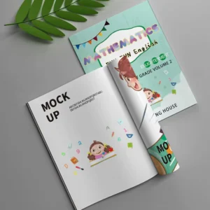 Custom Full Color School Educational Kids Learning Books Offset Printing Thick Eco Paper OEM ODM Bulk Student Story Textbook