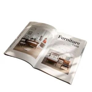 Custom Full-Color Softcover Booklet, Magazine, Brochure, and Catalog Printing for Paper and Cardboard