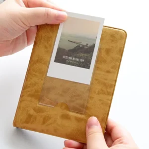 Custom Genuine Leather Photo Album Book Thermal Binding for Baby Gift Wedding Memory Record DIY