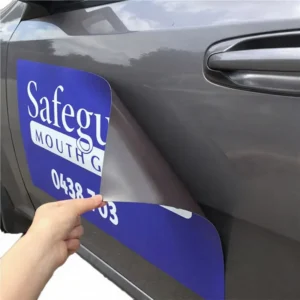 Custom Gloss Matte Finish Magnetic Car Sticker Reusable Vinyl Decal Vehicle Sign for Charity Fundraiser Event Drive