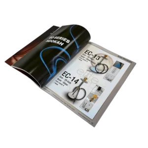 Custom Glossy Folding Magazine Catalog Booklet and Product Manual Printing