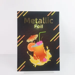 Custom Glossy Metallic Gold Foil Art Prints Advertising Print on Demand Paper Poster Anime Matte Finish Branding Display Posters