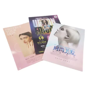 Custom Glossy Offset Paper Flyer and Brochure Printing with Custom Design