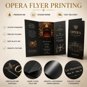 Custom Glossy or Matte Laminated Full-Color Flyers, Booklets, Folded Leaflets, Posters, and Postcards