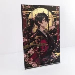 Custom Gold Foil Art Prints Poster Video Game Anime Illustration Wall Decor Posters