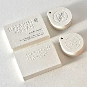 Custom Gold Foil Embossed Business Cards, Thank You Card Printing