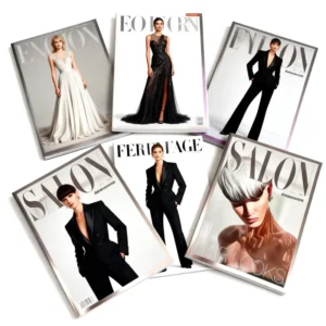 Custom Graphic Design Magazine Catalog Color Book with Perfect Binding Art Paper China Factory