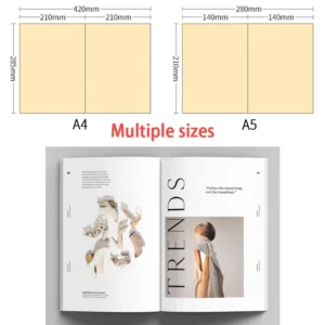 Custom Graphic Design Printing Service Personalized Booklet Magazine and Catalog Professional Brochure Manufacturing