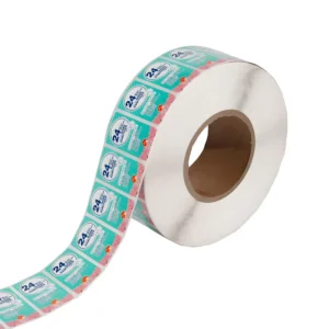 Custom Graphic Roll Labels with Permanent Adhesive for Household Goods