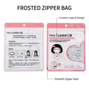 Custom Gravure-printed Heat-seal Food-grade Moisture-proof Shrink Ziplock Mylar Bag