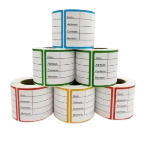 Custom Handwritten Thermal Transfer Self-Adhesive Packaging Labels, 120mm x 60mm x 200 and 150mm x 70mm x 200