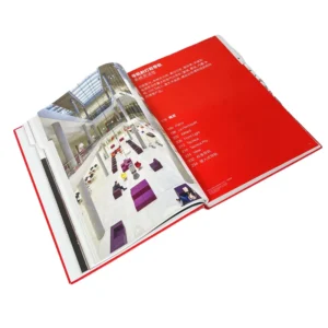 Custom Hardcover Catalogs with Tabs and Full Color Brochure Book Printing