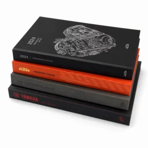 Custom Hardcover Full Color Offset Case-Bound Catalog Printing Service