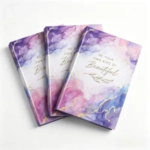 Custom Hardcover Novel Book, Black and White Pages, Low MOQ