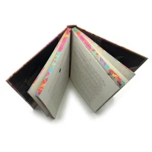 Custom Hardcover Novel Book, Full Color, Sprayed Edges, Printing Service