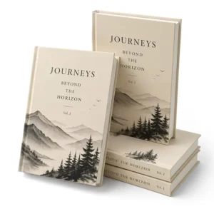 Custom Hardcover Novel Book Printing Black And White Self Publishing Book