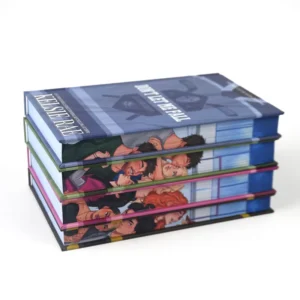 Custom Hardcover Offset-Printed Novel Books with Sprayed Edges