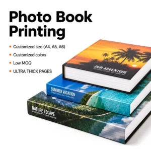Custom Hardcover Photography and Photo Book Printing Service
