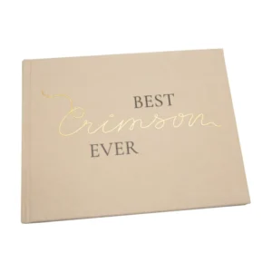 Custom Hardcover Picture Books Notebooks Printing Service Gold Leaf