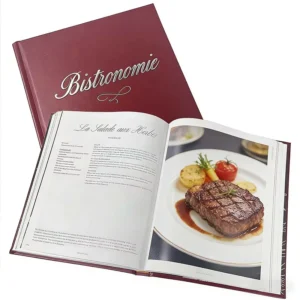 Custom Hardcover Sewn Children’s Cookbook Printing with Coated Paper