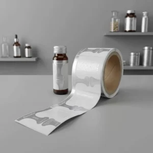 Custom Health Supplement Labels Manufacturer USA/EU Standard Food-Grade Printing Roll Waterproof OEM