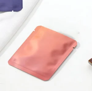 Custom Heat-Seal Three-Side-Seal Flat Pouch, Aluminum Foil/PET, for Tea, Coffee, Spices, Powder, Food, Milk, and Jelly