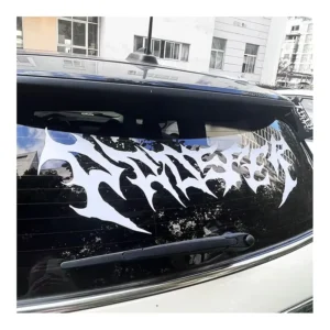 Custom High-End Vinyl Car Window Sticker Eco-Friendly Durable Waterproof UV Resistant Glossy Finish