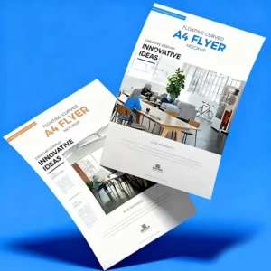 Custom High Quality Coated Paper 157gsm Flyers A2 A3 A4 A5 A6 Card Brochure Folder Leaflet Poster Printing