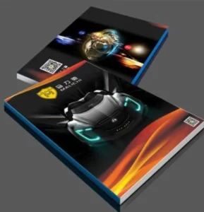 Custom High Quality Offset Printed Art Coated Paper Cardboard Binding Catalogue Booklet Magazine